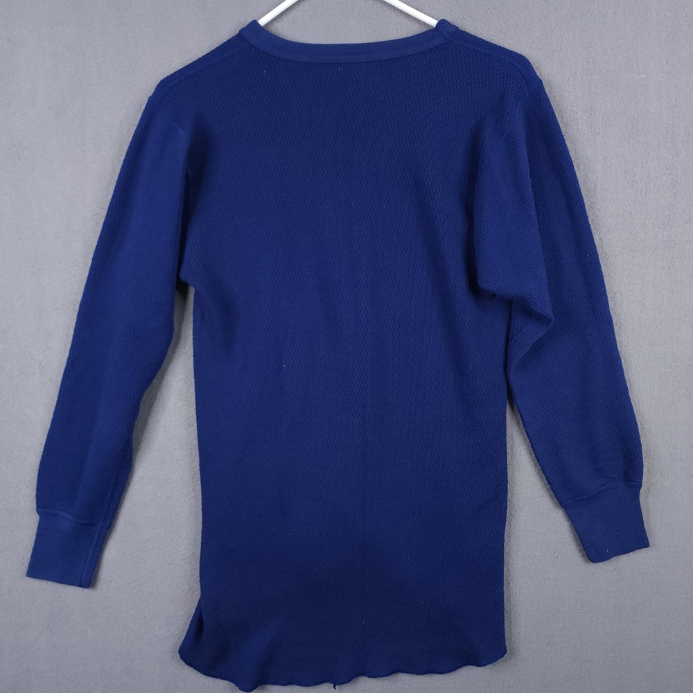 J.E. Morgan Arctex Thermal Shirt Mens L Brown Blue Waffle Knit Base Layer 2 Pack - Picture 9 of 13